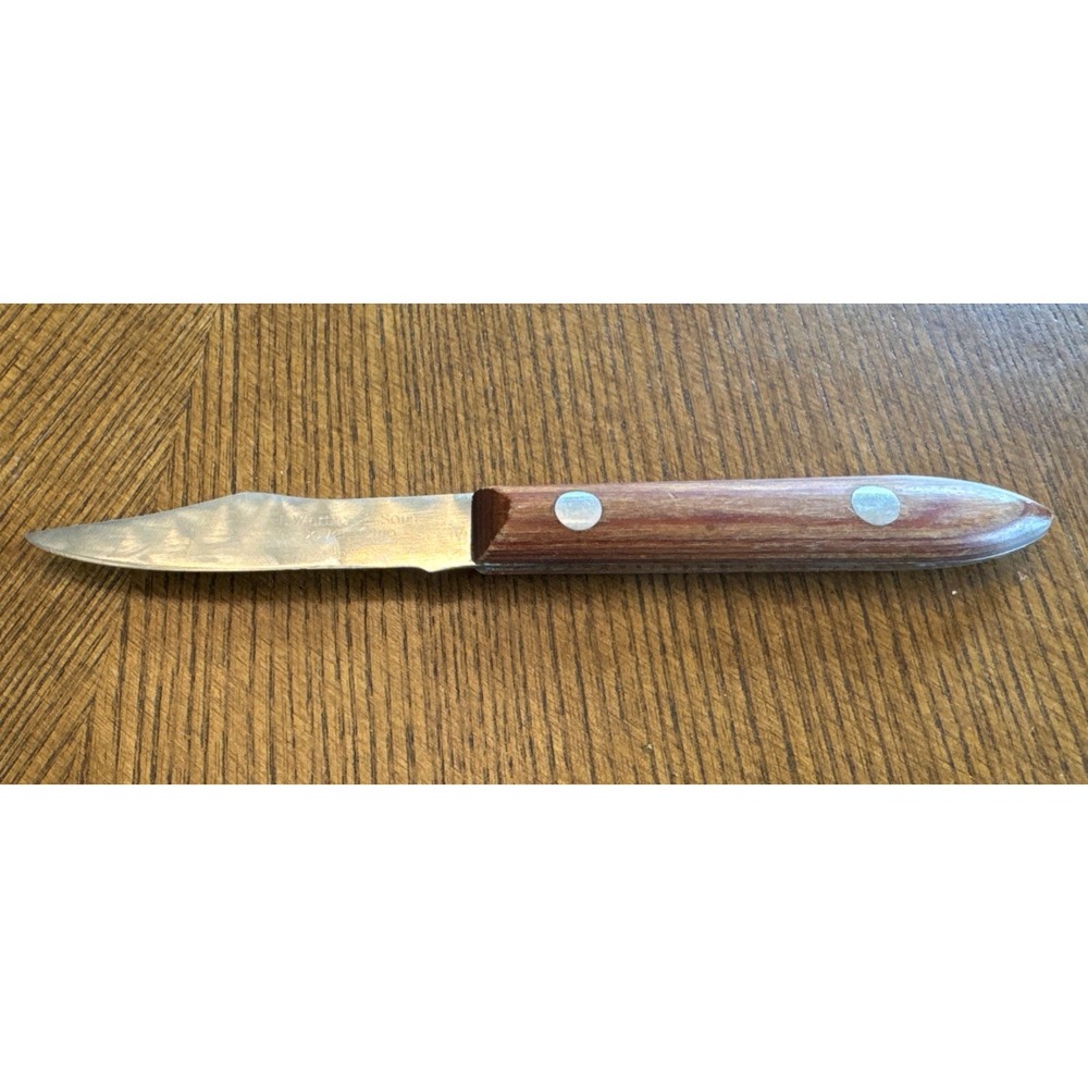 E Warther & Son Dover, OH Vintage Paring Knife Handmade‎ with 2 3/4" Blade